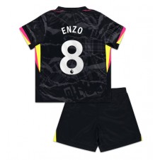 Chelsea Enzo Fernandez #8 Tredjedraktsett Barn 2024-25 Kortermet (+ korte bukser)